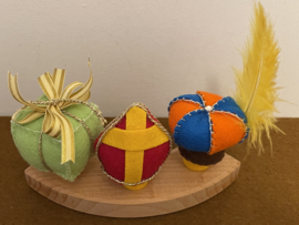 Year ring plug Pete hat blue - orange