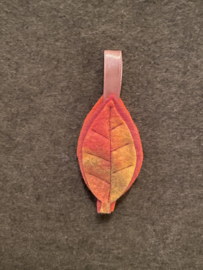 Fall leaf orange