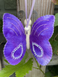 Schmetterling lila