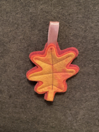 Fall leaf orange