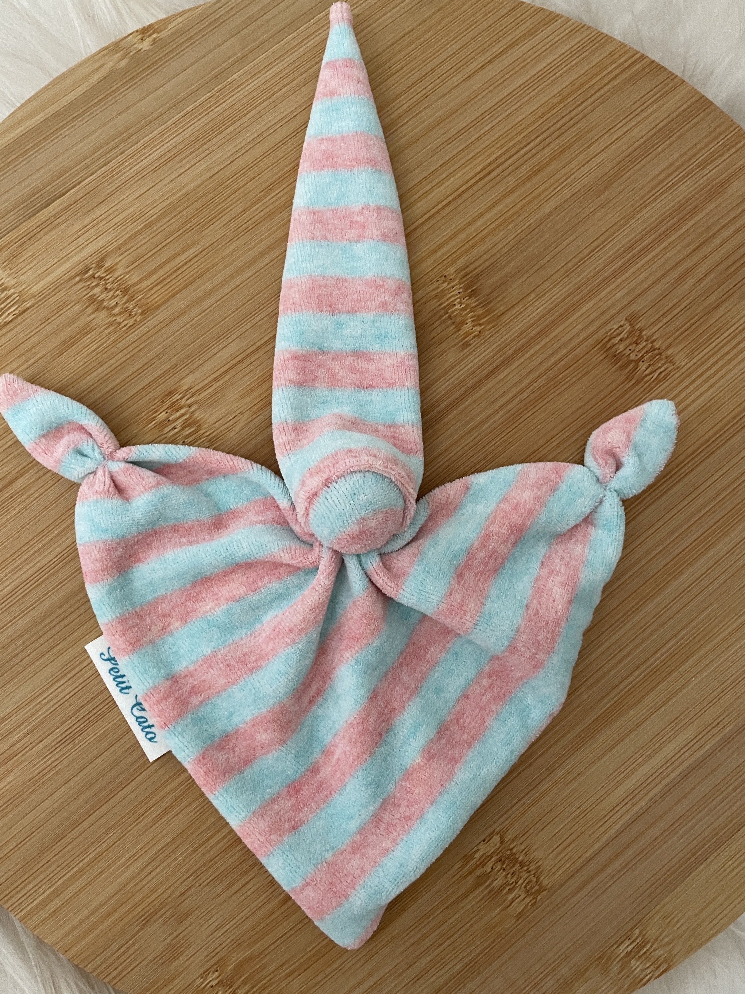 Petit Catootje - Rag doll - pink stars