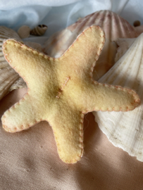 Starfish fairytale felt pink