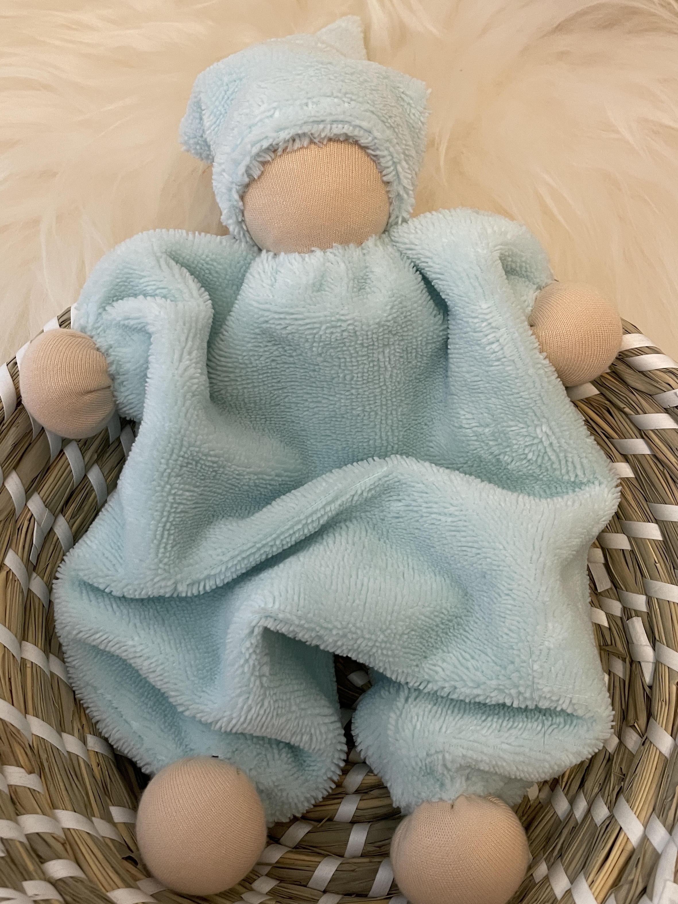 Knuffeltje turquoise l