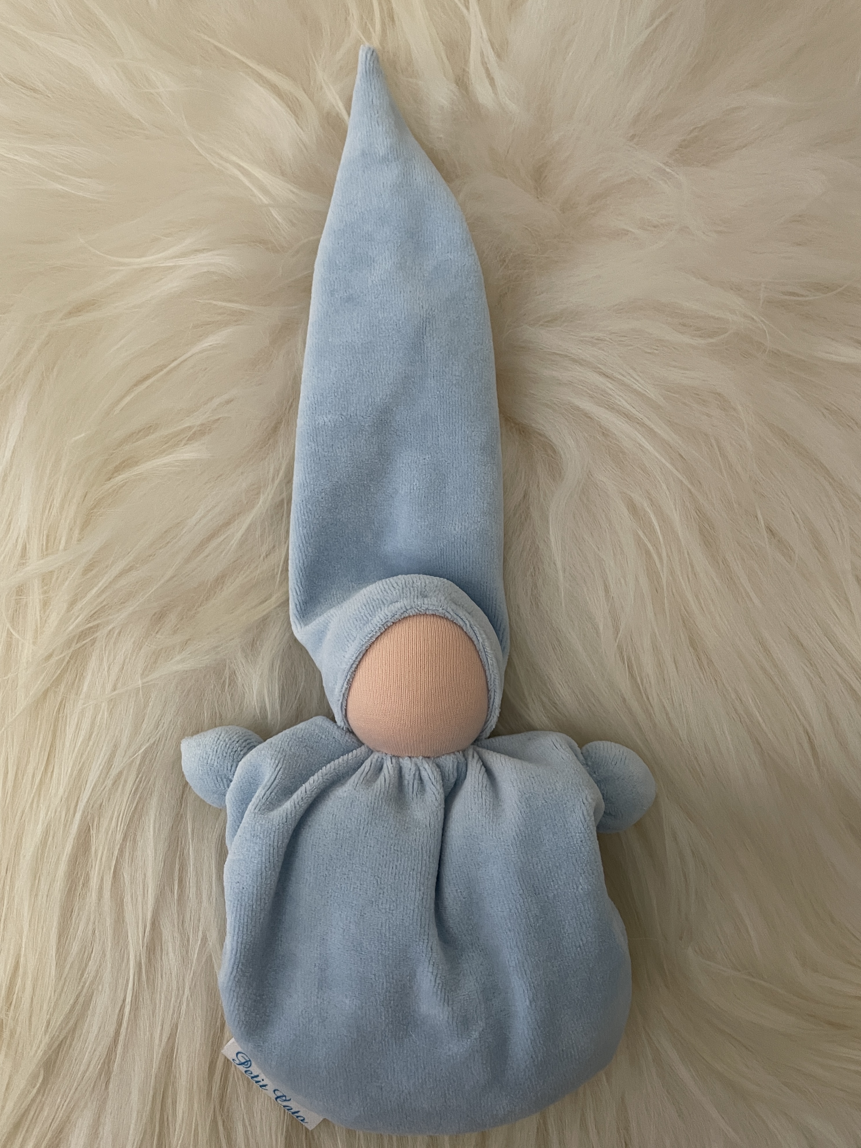 Wiegepopje - Blauw