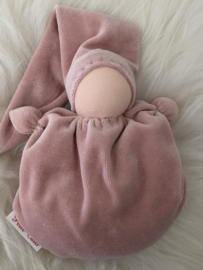 Wiegepopje - nude roze