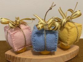 Year ring plug present yellow