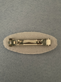 Bijen  haarclip 7 cm
