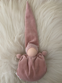 Wiegepopje - nude roze