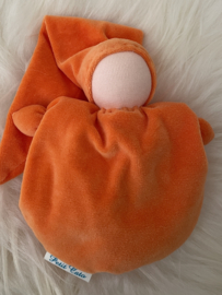 Wiegepopje - oranje