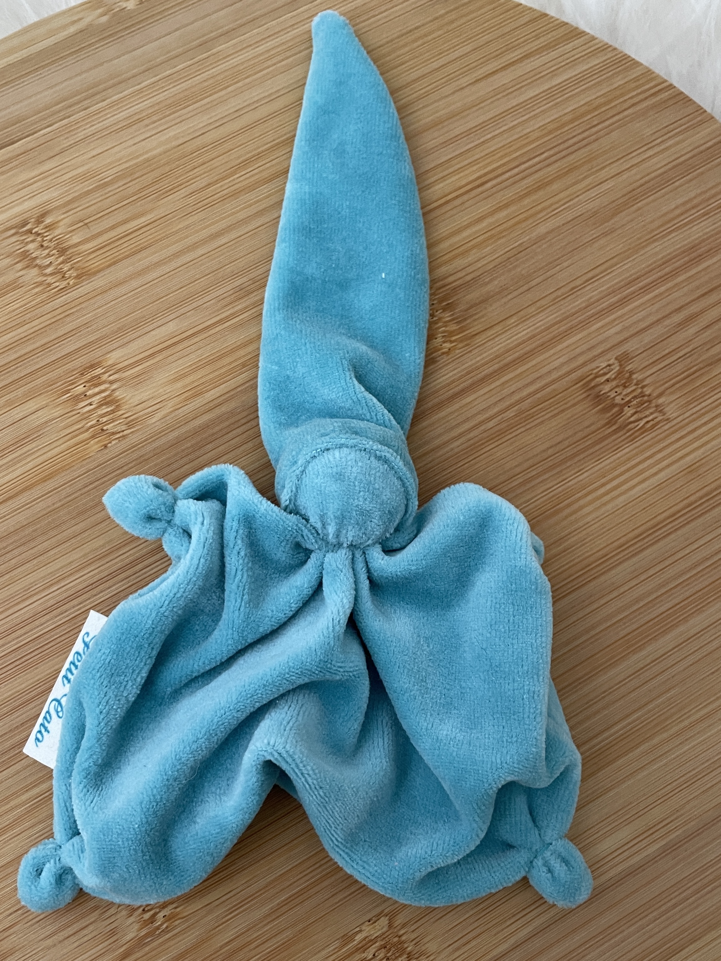 Petit Catootje - Knuffeltje - blauw