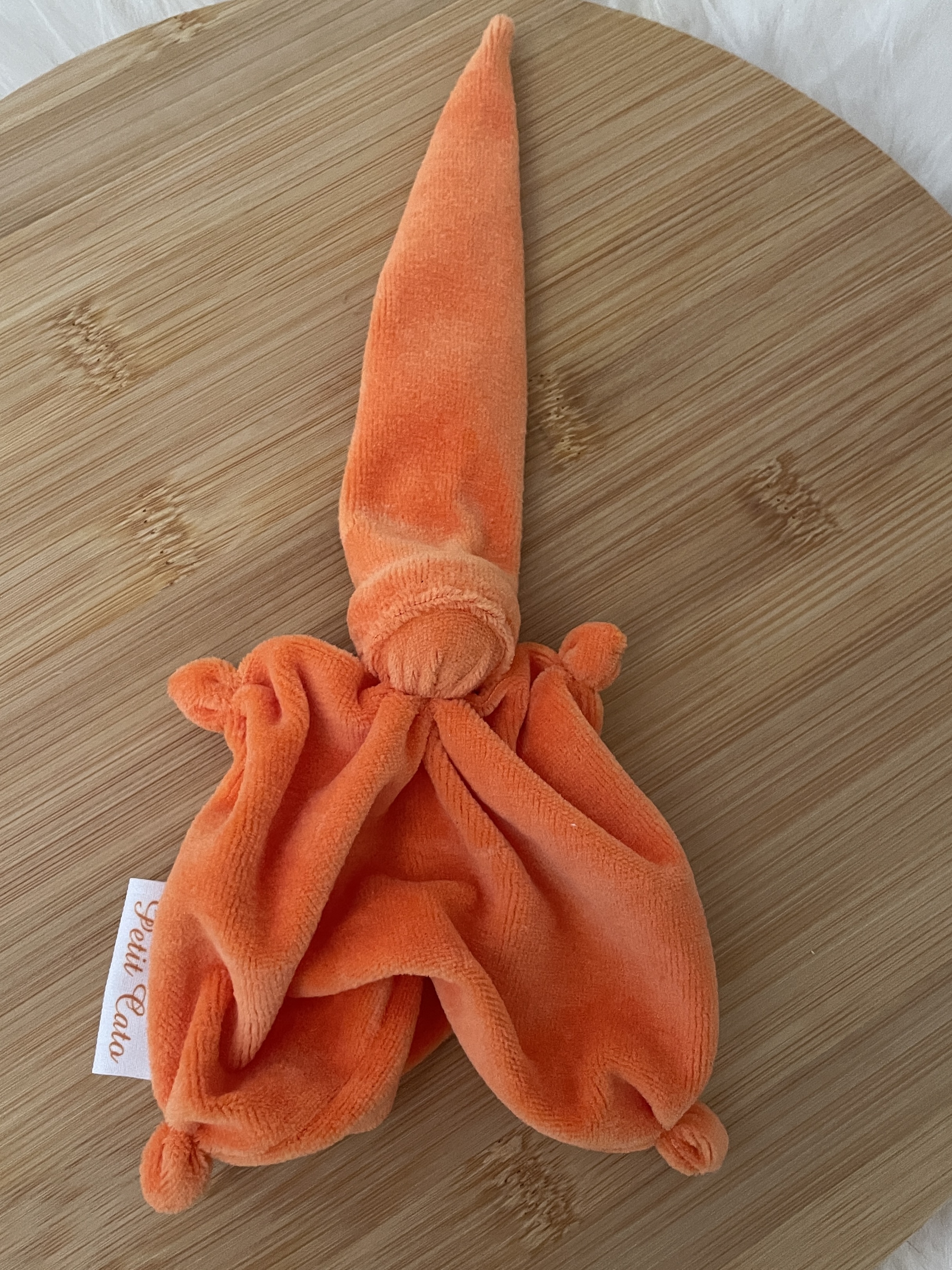 Petit Catootje - Knuffeltje - Oranje