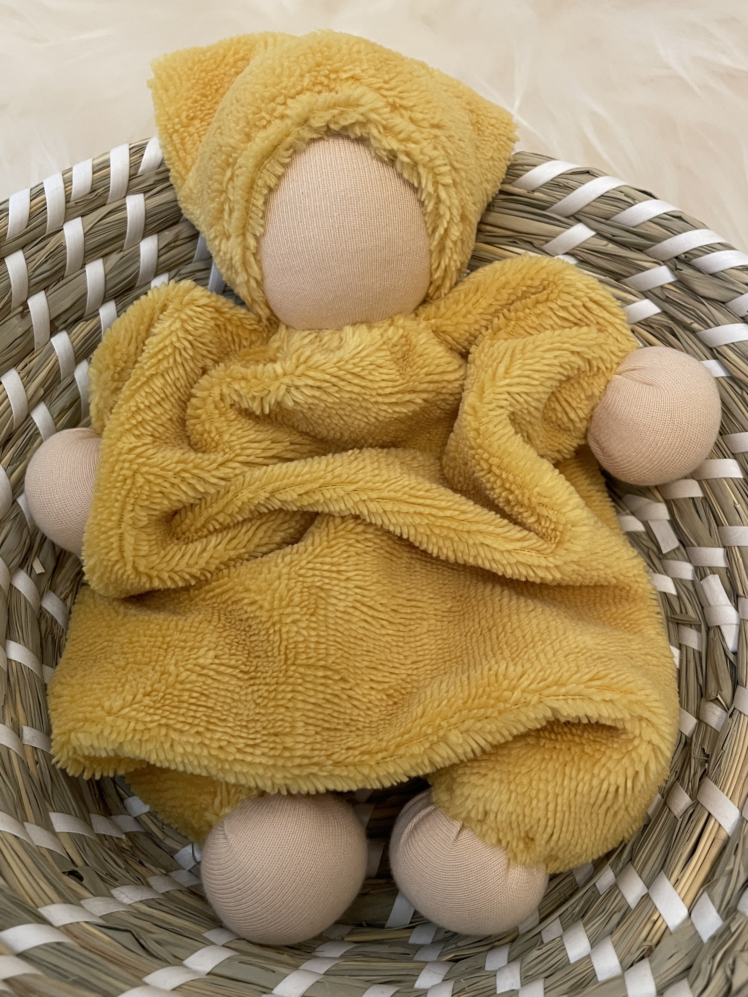 Knuffeltje okergeel