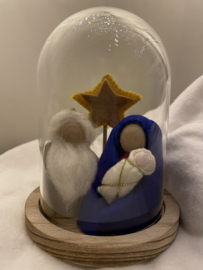 Christmas bell jar