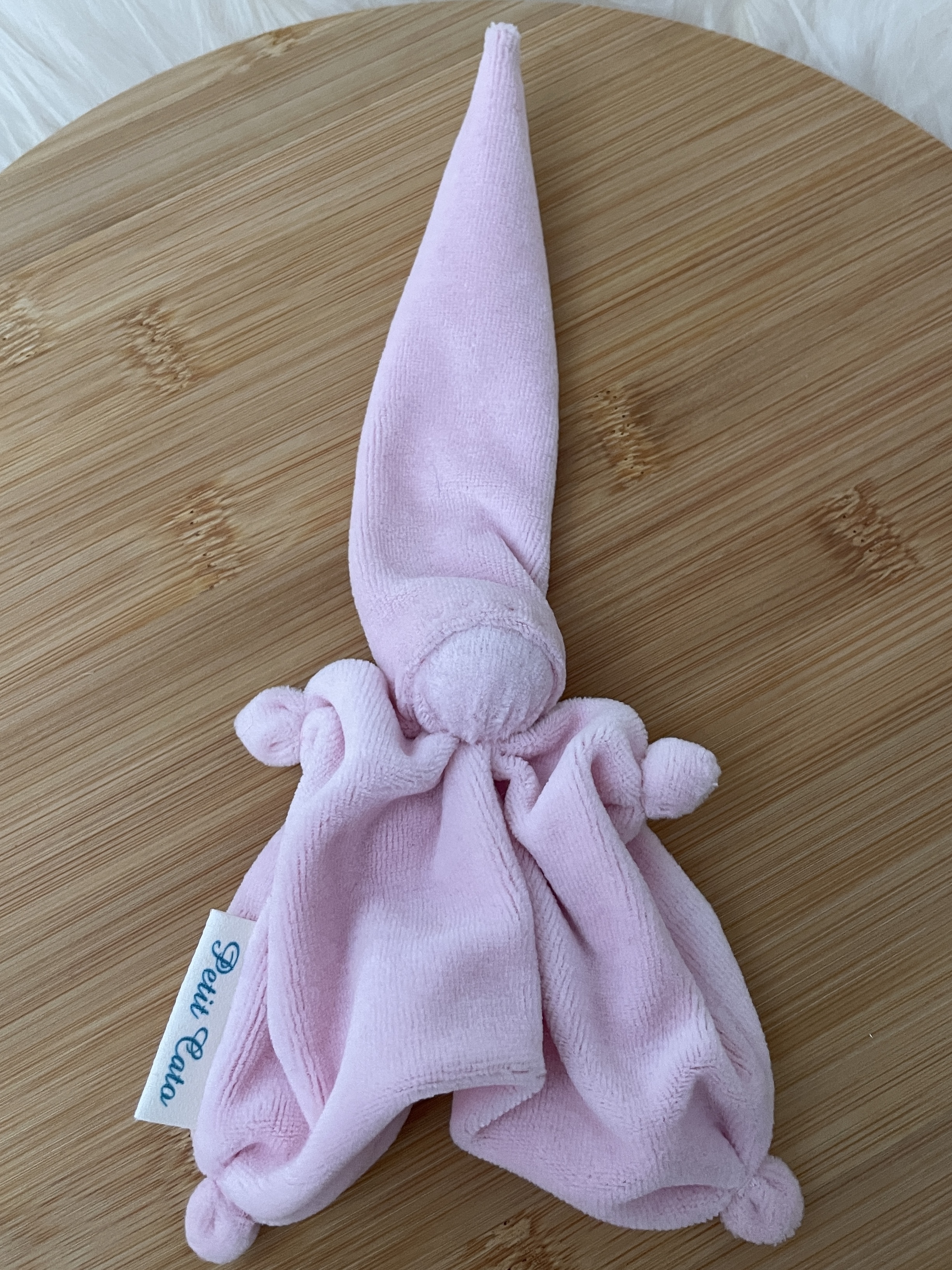 Petit Catootje - Knuffeltje - zacht roze