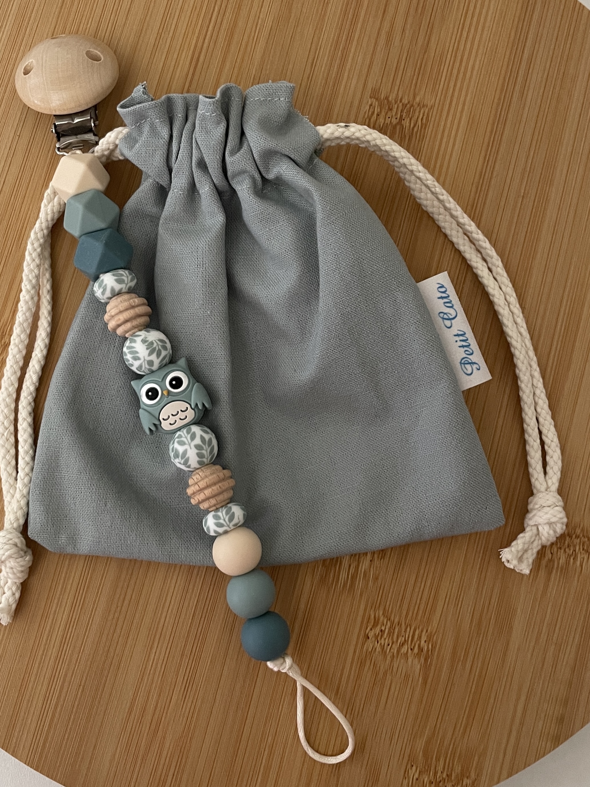 Speenkoord blauwtinten Uil