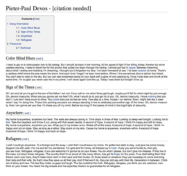 Pieter-Paul Devos ‎– [citation needed] (10")