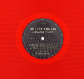 Robert Armani - Ambulance Remixes (12")