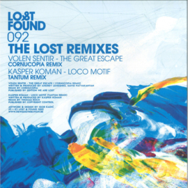 Volen Sentir / Kasper Koman – The Lost Remixes (12")