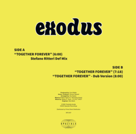 Exodus ‎– Together Forever (12")