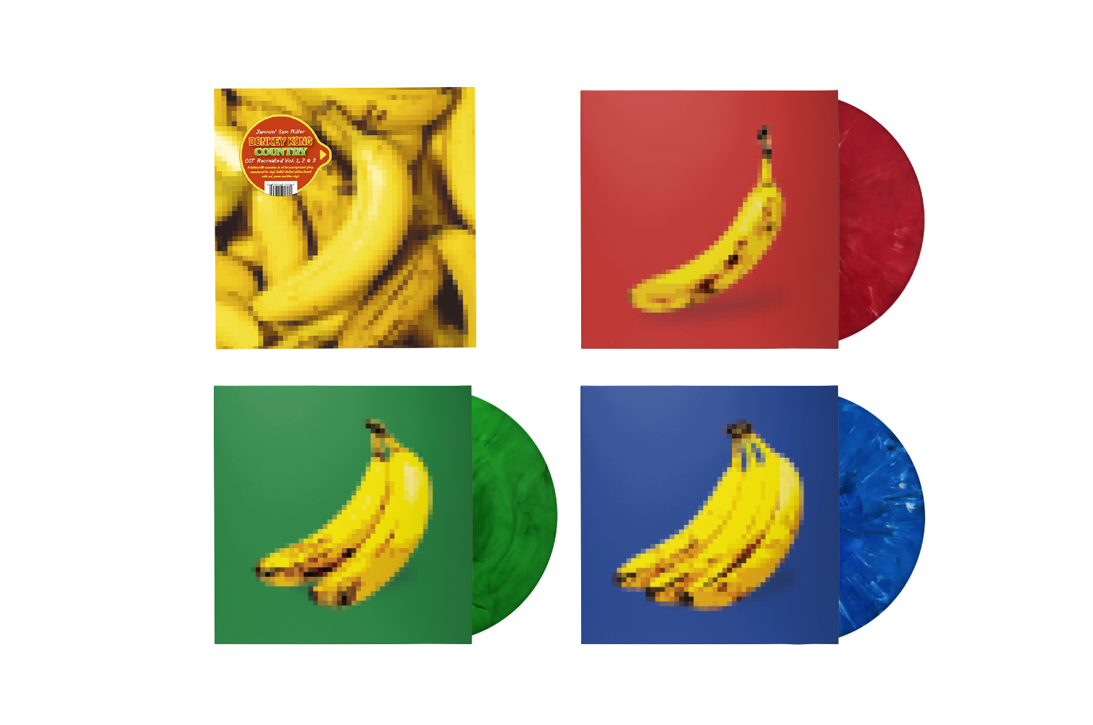 Jammin' Sam Miller - Donkey Kong Country 1,2 & 3 OST Recreated