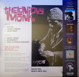 Thelonious Monk - Palais Des Beaux-Arts 1963