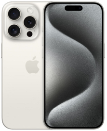 Apple iPhone 15 Pro 128GB White titanium - geseald - marge toestel
