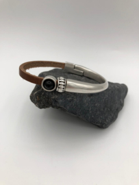 Dames | Armband | Natuursteen  |  Onyx