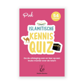 Islamitische kennis quiz roze