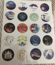 Ramadan stickers (20 stickers)