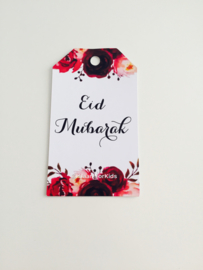Eid Mubarak label rozen