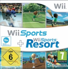 Wii + Wii Sports Resort Cardboard