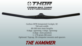 THOR THE HAMMER!  MTB Carbon Integrated Cockpit