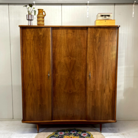 3 Deurs vintage kledingkast