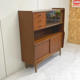 Vintage highboard wandkast