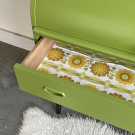 Vintage opgeknapte secretaire