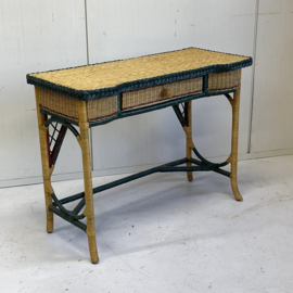 Sidetable/bureau rotan