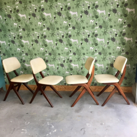 4 Louis van Teeffelen stoelen