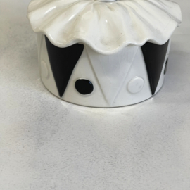 Vintage Pierrot pot & deksel