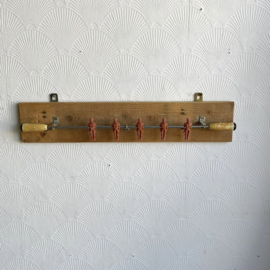 Upcycle kapstok voetbalspel