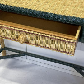Sidetable/bureau rotan