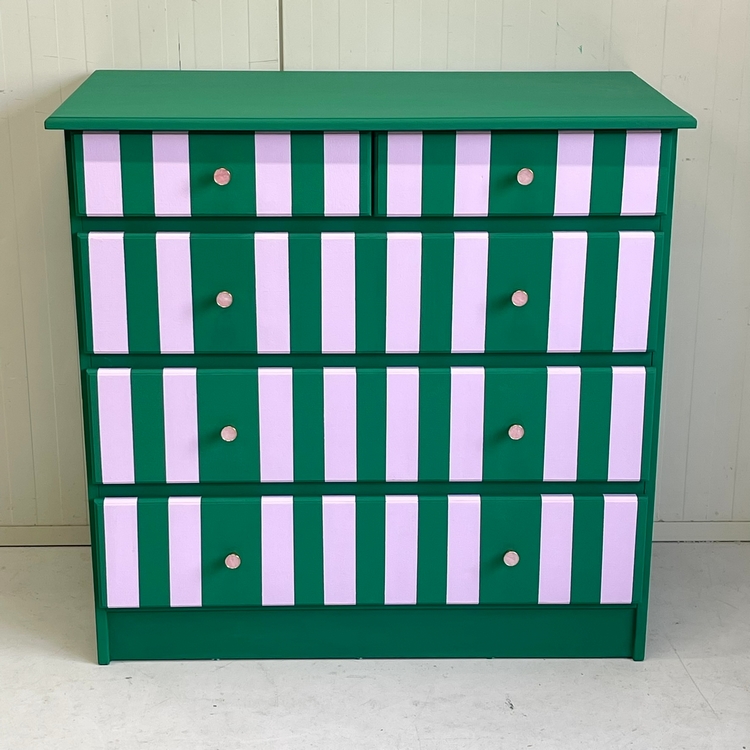 Restyle streep ladekast/commode