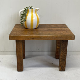 Brutalist vintage bijzettafel