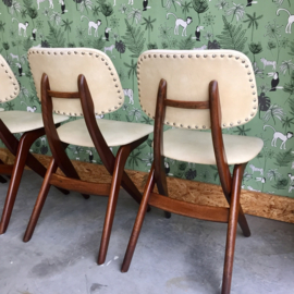 4 Louis van Teeffelen stoelen