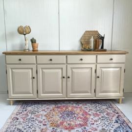 Restyle dressoir zand & brons