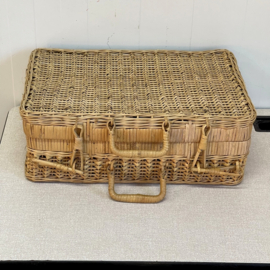 Rotan mandje/koffertje
