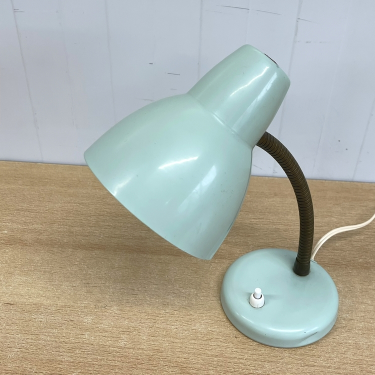 Mintgroen bureaulampje