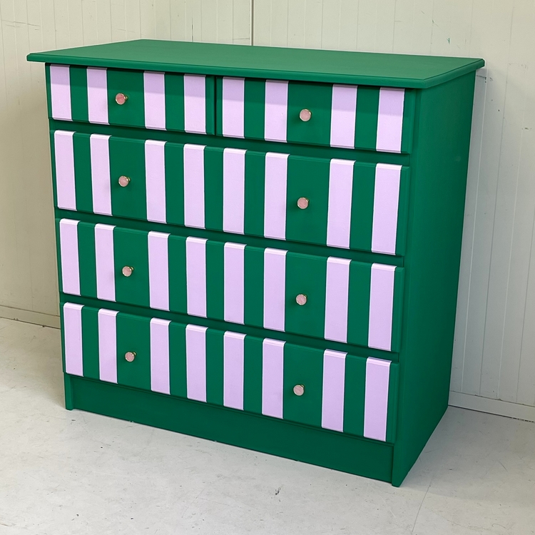 Restyle streep ladekast/commode