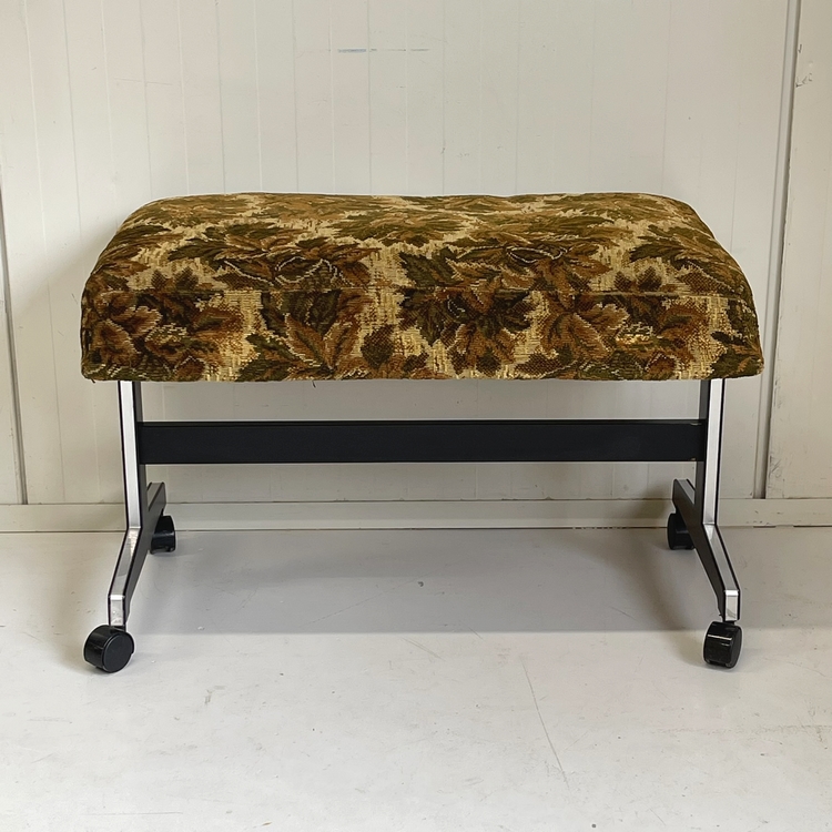 XL hocker op wielen