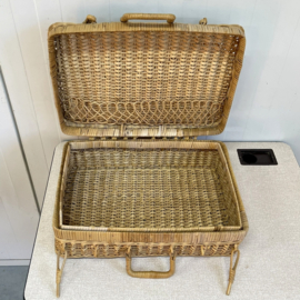 Rotan mandje/koffertje