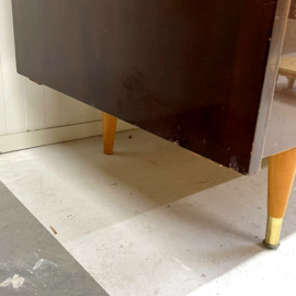 5 Deurs vintage kledingkast
